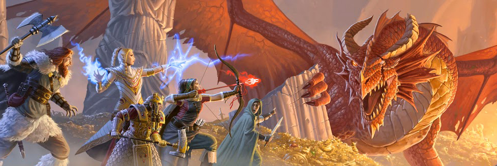 Detail of D&D Dungeon Master's Screen Image