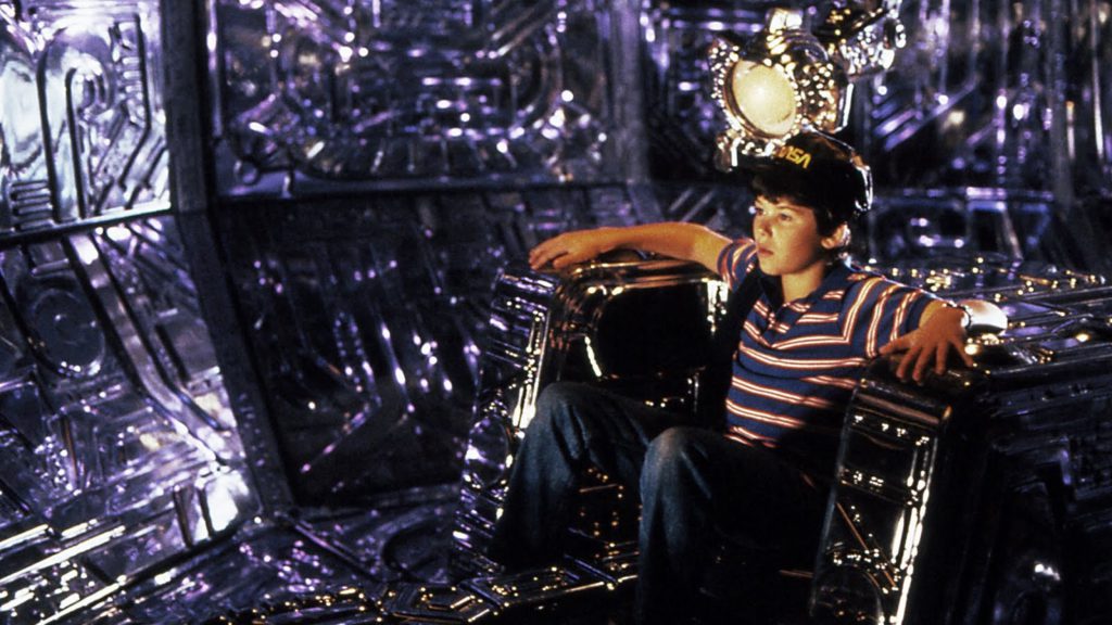 Joey Cramer as David Freeman in the 1986 motion picture, Flight of the Navigator.