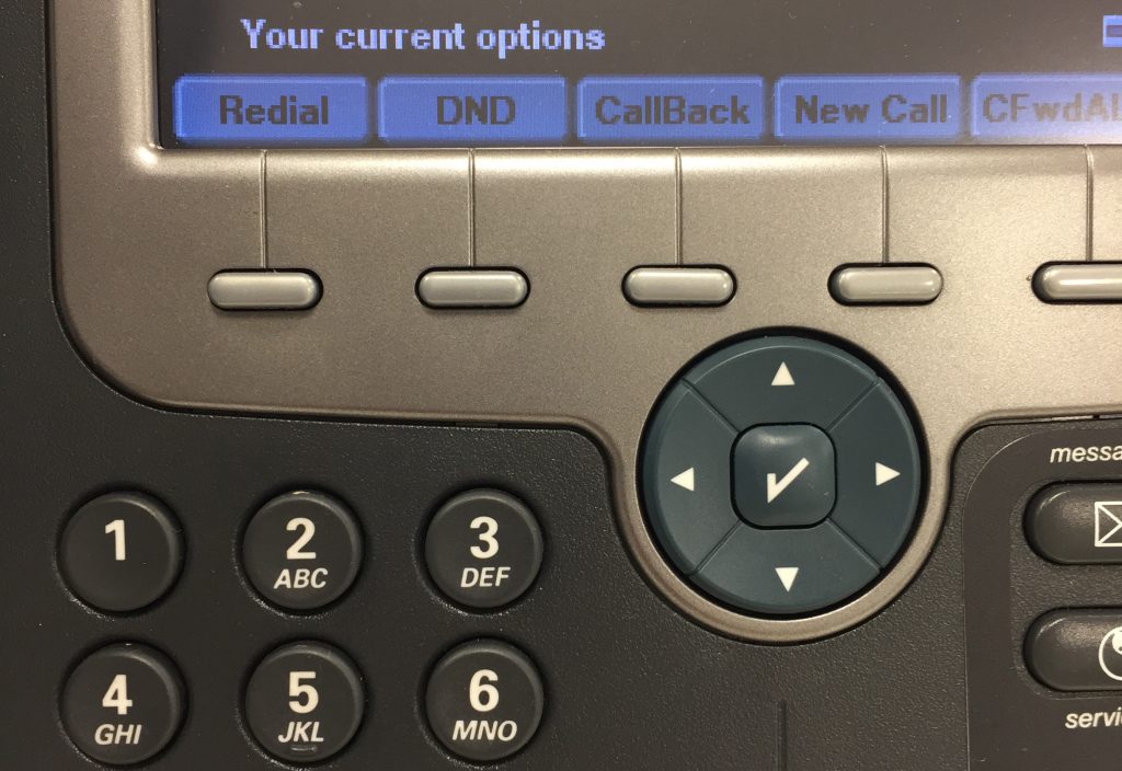 The Phone That Ended It All - A Close-Up of an Office Telephone Keypad